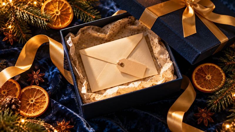 A Sentimental Christmas Gift They'll Open a Year From Now